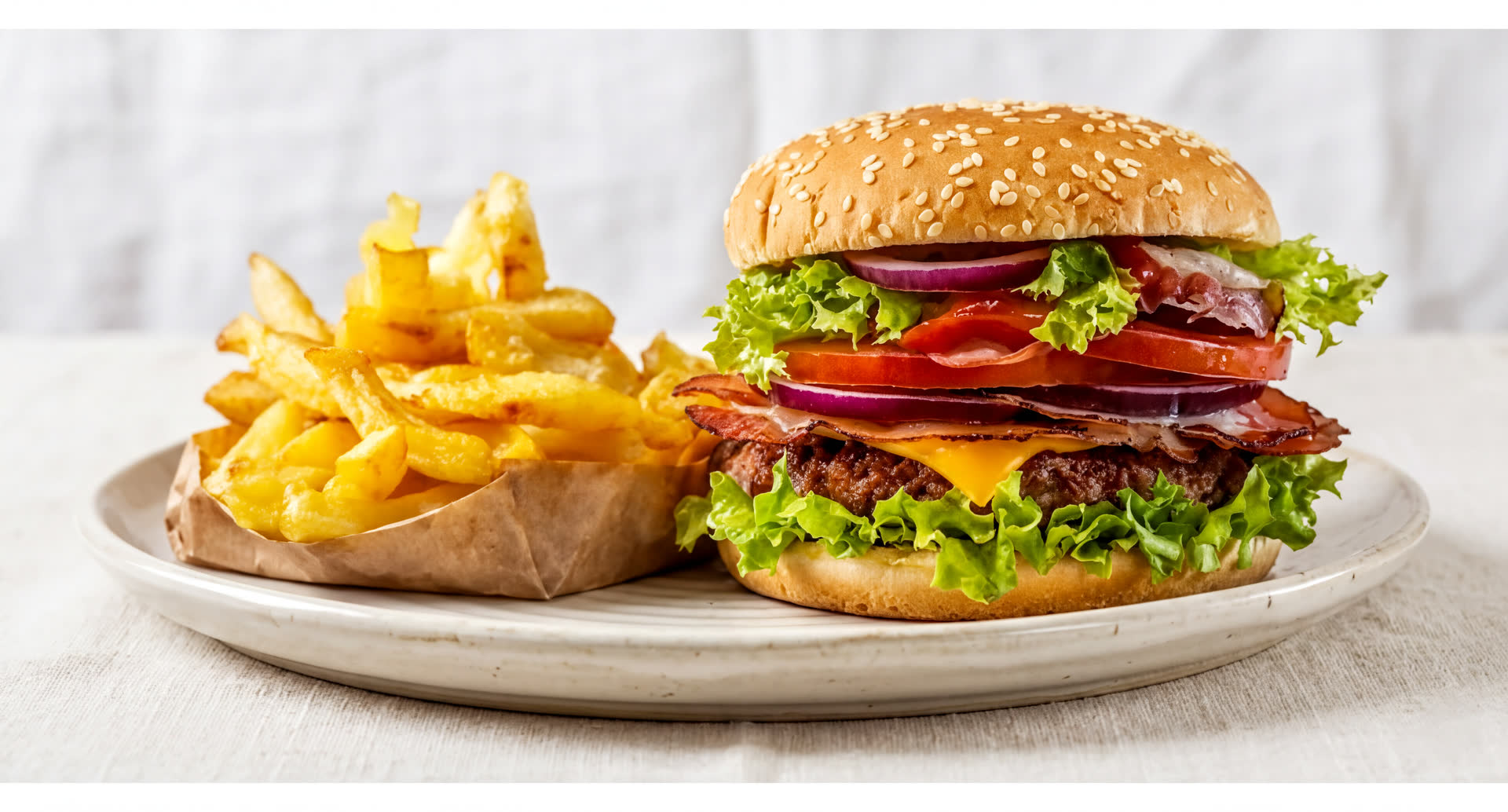 Hamburger Frites